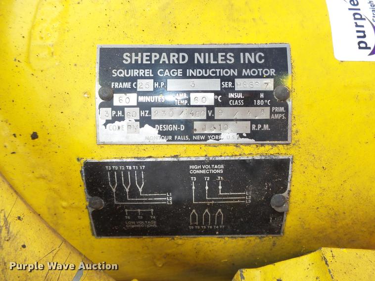 image for item CA9302 Shepard Niles trolley crane