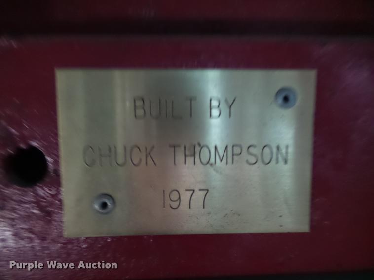 image for item CA9317 Shop built press