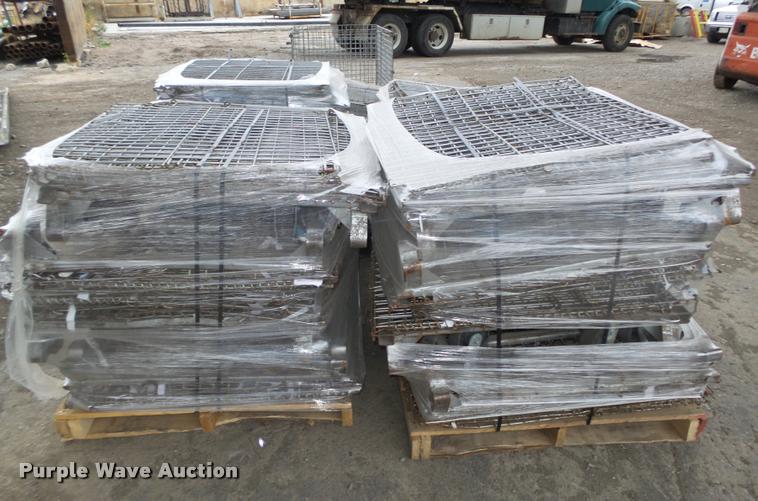 image for item CA9325 (18) collapsible wire baskets