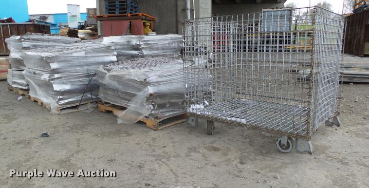 image for item CA9325 (18) collapsible wire baskets