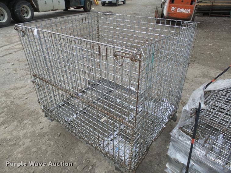 image for item CA9325 (18) collapsible wire baskets