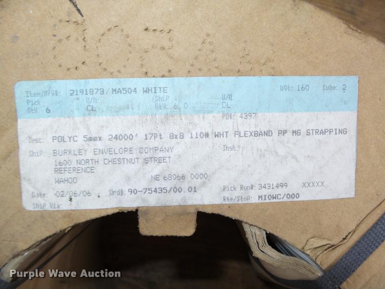 image for item CA9326 (10) rolls of banding