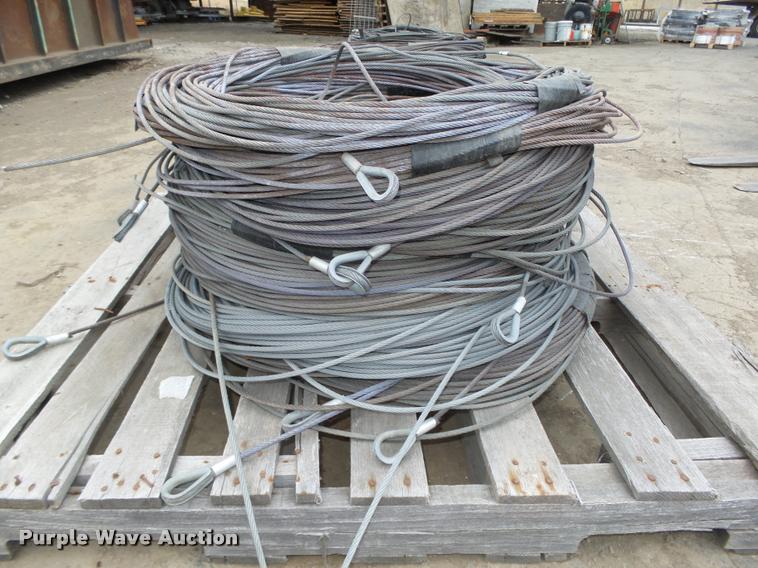 image for item CA9327 (54) rolls of 1/4" wire rope