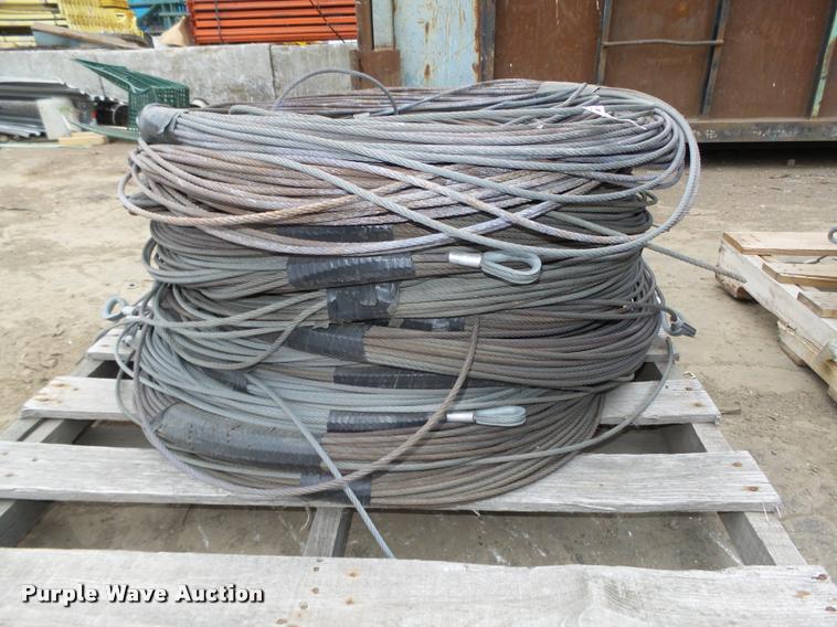 image for item CA9327 (54) rolls of 1/4" wire rope
