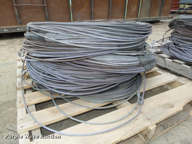 image for item CA9327 (54) rolls of 1/4" wire rope