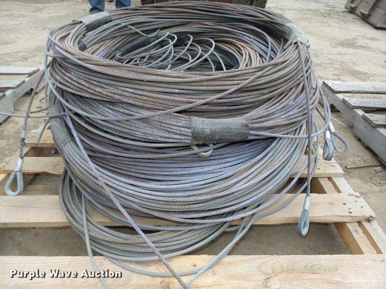 image for item CA9327 (54) rolls of 1/4" wire rope