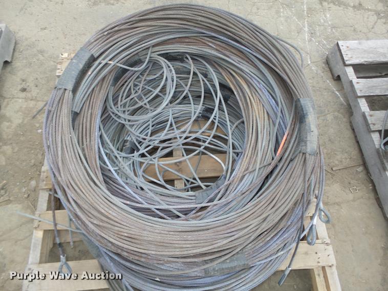 image for item CA9327 (54) rolls of 1/4" wire rope