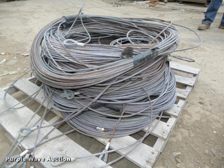 image for item CA9327 (54) rolls of 1/4" wire rope