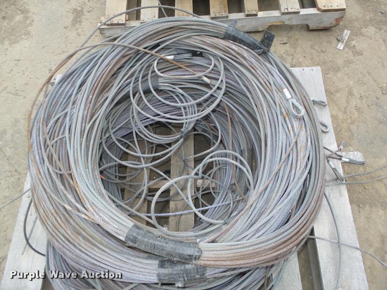 image for item CA9327 (54) rolls of 1/4" wire rope