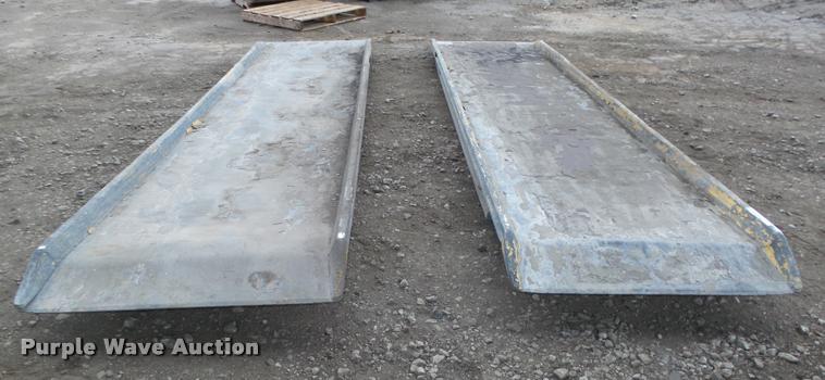 image for item CA9328 (2) 14'L x 41"W aluminum ramps