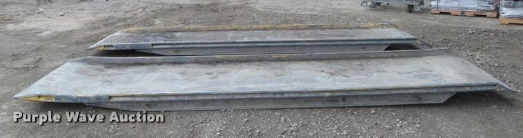 image for item CA9328 (2) 14'L x 41"W aluminum ramps