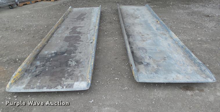 image for item CA9328 (2) 14'L x 41"W aluminum ramps