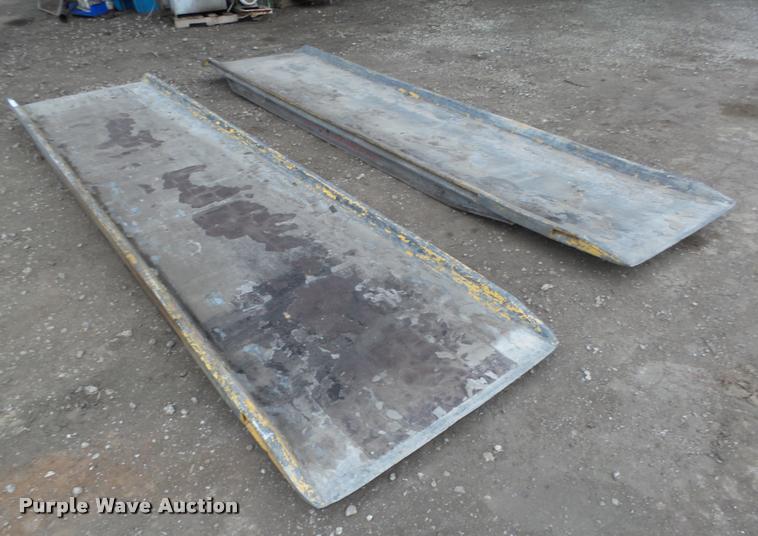 image for item CA9328 (2) 14'L x 41"W aluminum ramps