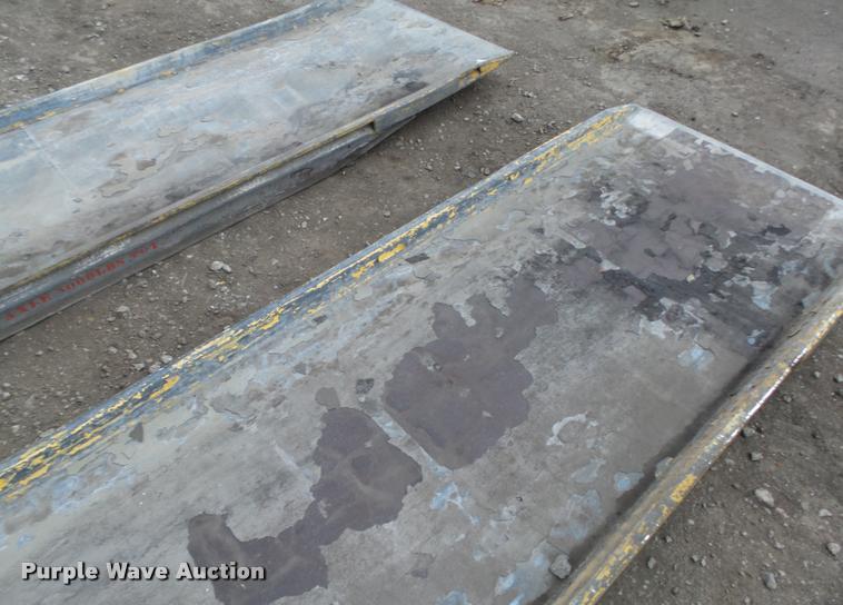 image for item CA9328 (2) 14'L x 41"W aluminum ramps