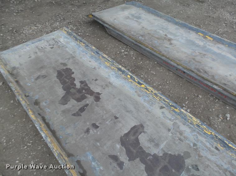 image for item CA9328 (2) 14'L x 41"W aluminum ramps