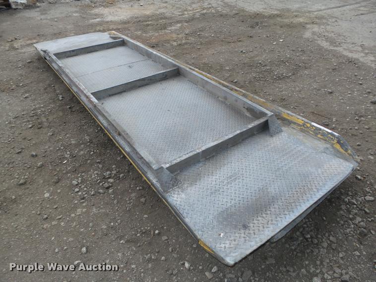image for item CA9328 (2) 14'L x 41"W aluminum ramps