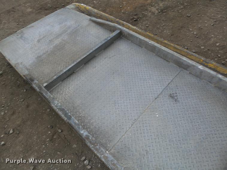 image for item CA9328 (2) 14'L x 41"W aluminum ramps