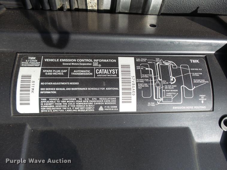 image for item DA2068 1994 Chevrolet Camaro Z28