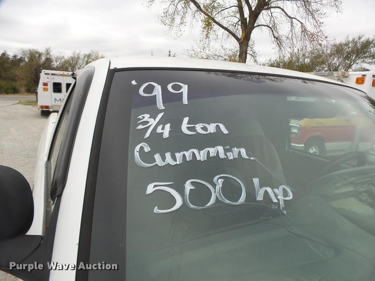 image for item DA2103 1999 Dodge Ram 2500 pickup truck