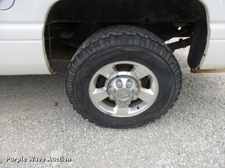 image for item DA2103 1999 Dodge Ram 2500 pickup truck