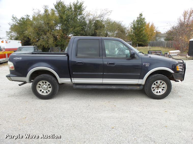 image for item DA2105 2001 Ford F150 SuperCrew pickup truck