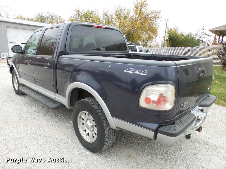 image for item DA2105 2001 Ford F150 SuperCrew pickup truck