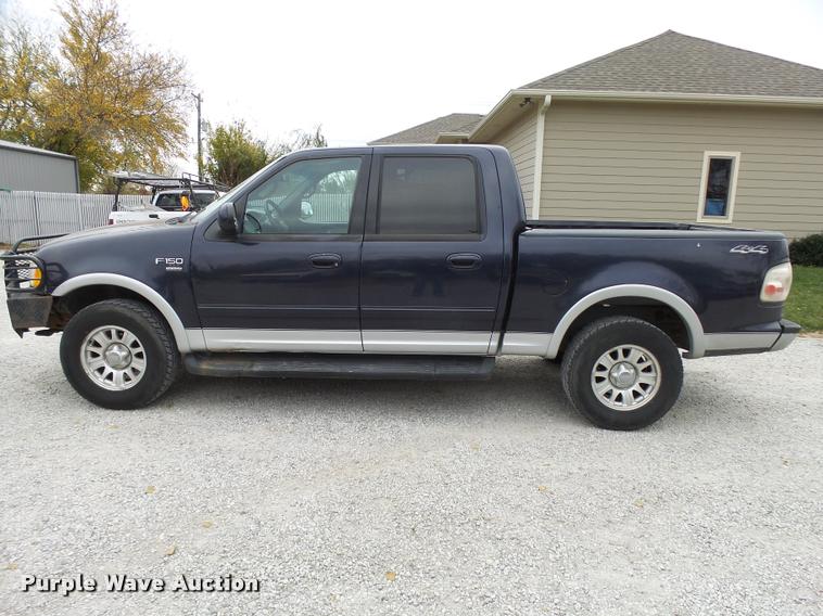 image for item DA2105 2001 Ford F150 SuperCrew pickup truck