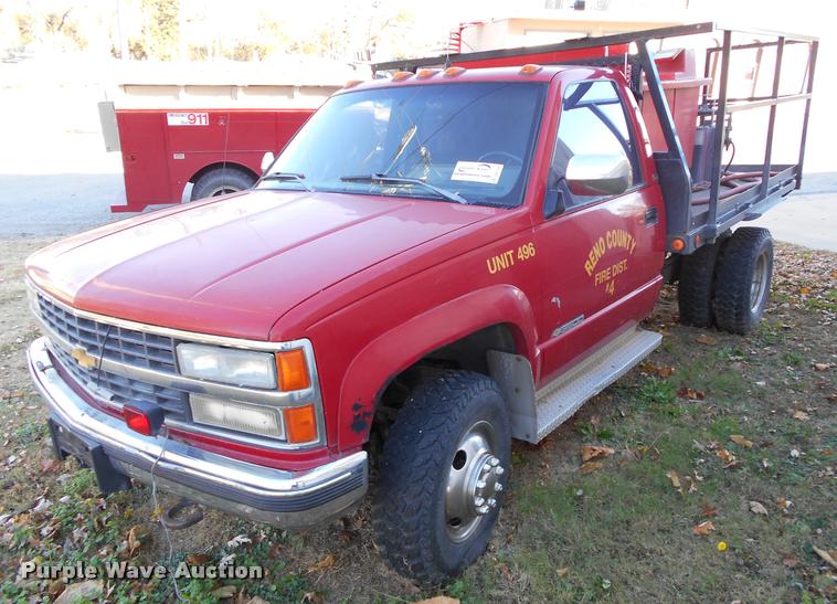 image for item DA2106 1990 Chevrolet 3500 brush fire truck