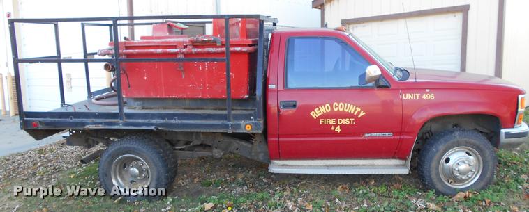 image for item DA2106 1990 Chevrolet 3500 brush fire truck