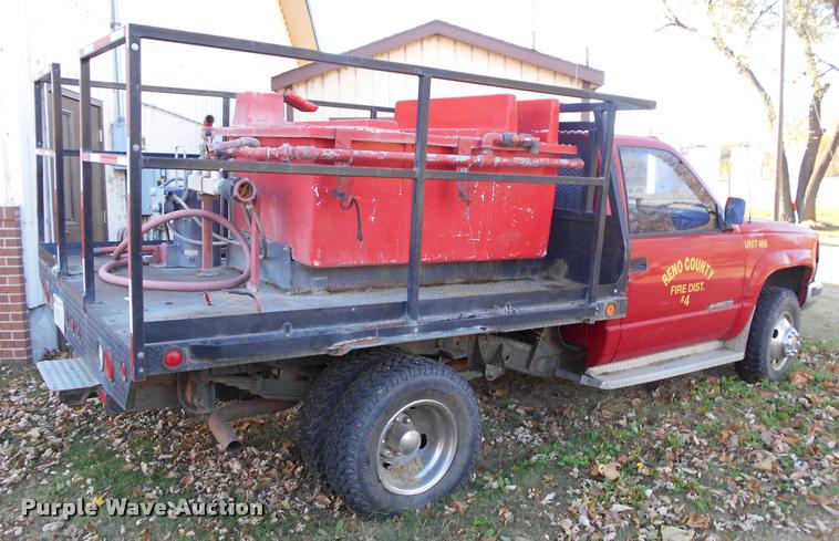image for item DA2106 1990 Chevrolet 3500 brush fire truck