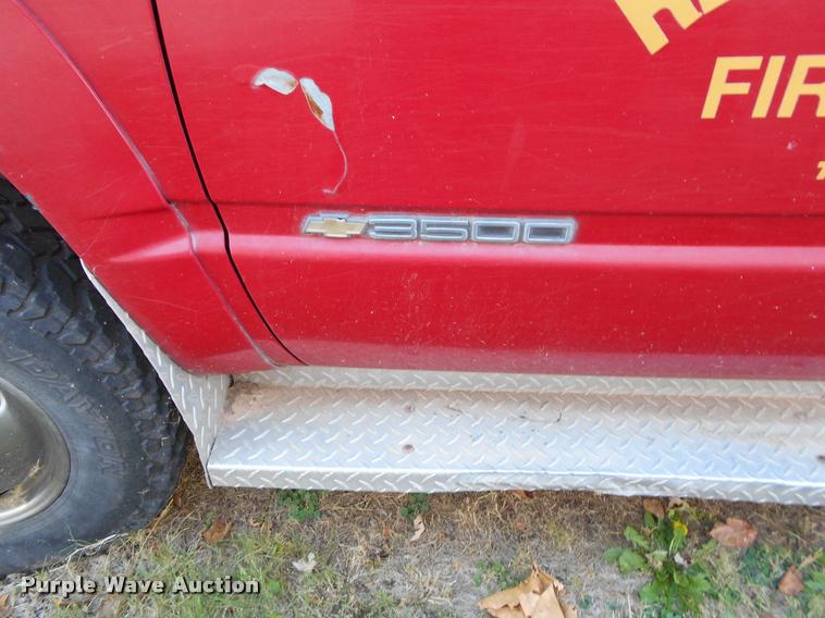 image for item DA2106 1990 Chevrolet 3500 brush fire truck