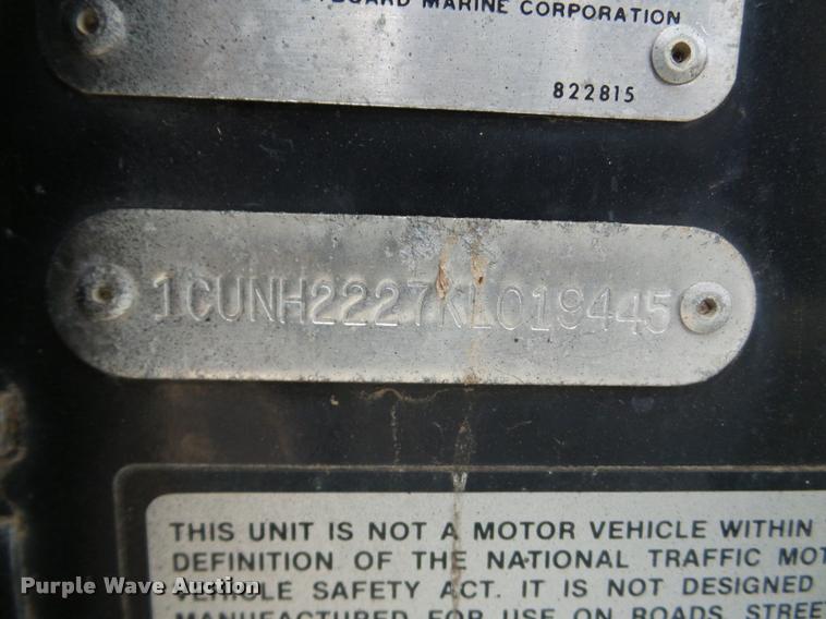 image for item DA2981 1989 Cushman utility vehicle