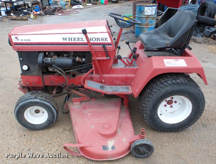 image for item DA2983 Wheel Horse D-250 lawn mower