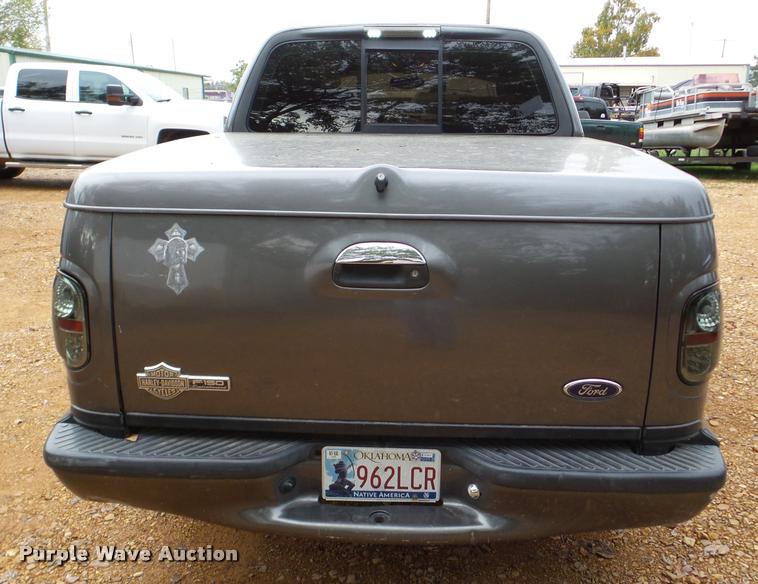 image for item DA2999 2002 Ford F150 Harley Davidson SuperCrew pickup truck