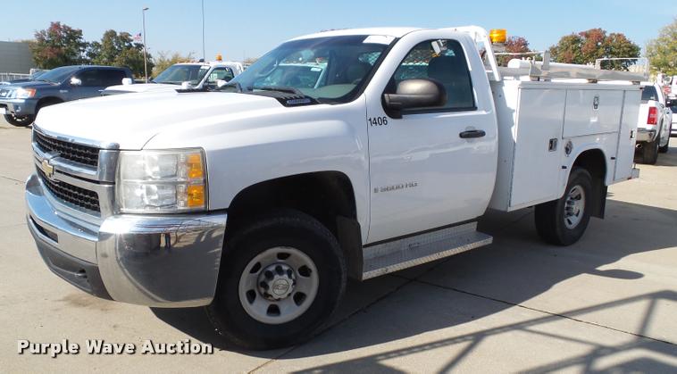 image for item DA3815 2008 Chevrolet Silverado 3500HD utility truck
