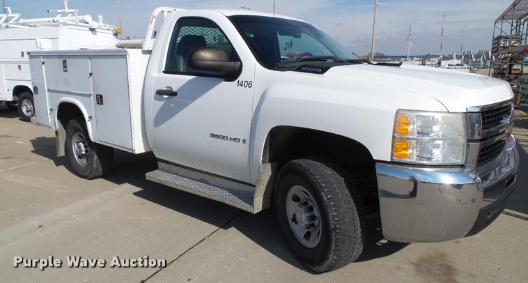 image for item DA3815 2008 Chevrolet Silverado 3500HD utility truck