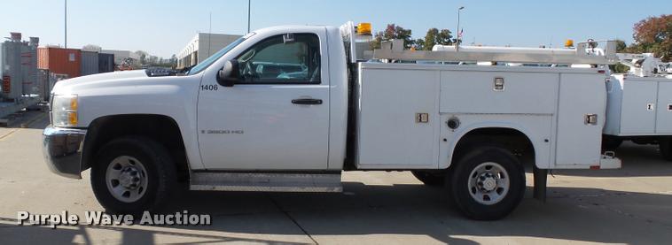image for item DA3815 2008 Chevrolet Silverado 3500HD utility truck