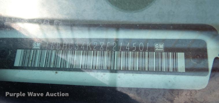 image for item DA3820 2008 Chevrolet Silverado 3500HD utility truck