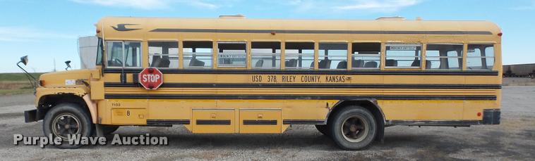 image for item DA3861 1996 Chevrolet Blue Bird school bus