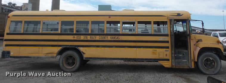 image for item DA3861 1996 Chevrolet Blue Bird school bus