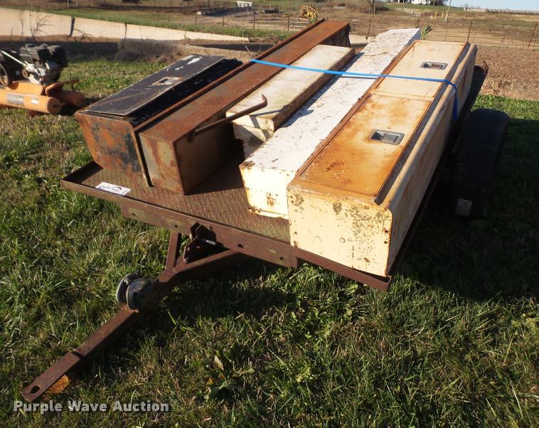 image for item DA3867 Tilt deck trailer