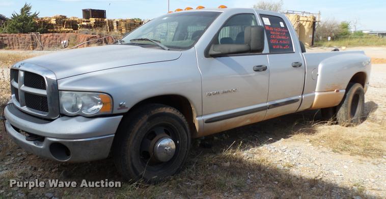 image for item DB4581 2005 Dodge Ram 3500 Quad Cab pickup truck
