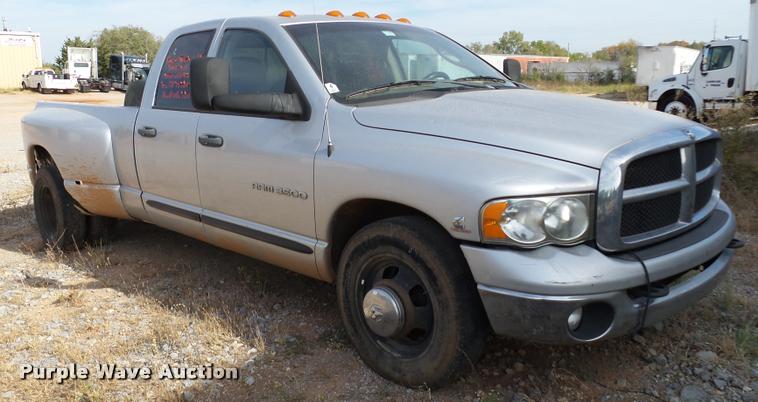 image for item DB4581 2005 Dodge Ram 3500 Quad Cab pickup truck
