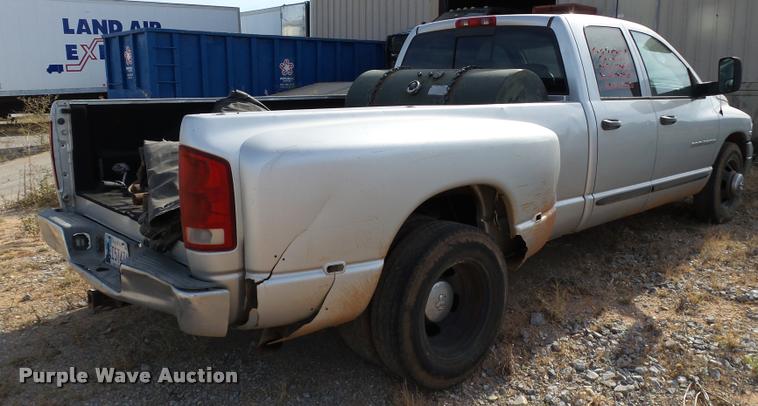 image for item DB4581 2005 Dodge Ram 3500 Quad Cab pickup truck