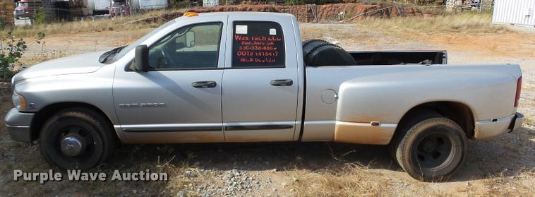 image for item DB4581 2005 Dodge Ram 3500 Quad Cab pickup truck