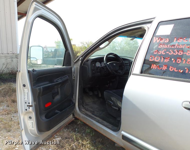 image for item DB4581 2005 Dodge Ram 3500 Quad Cab pickup truck