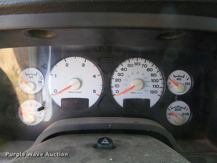 image for item DB4581 2005 Dodge Ram 3500 Quad Cab pickup truck