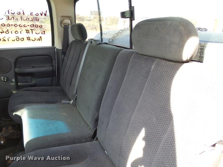image for item DB4581 2005 Dodge Ram 3500 Quad Cab pickup truck