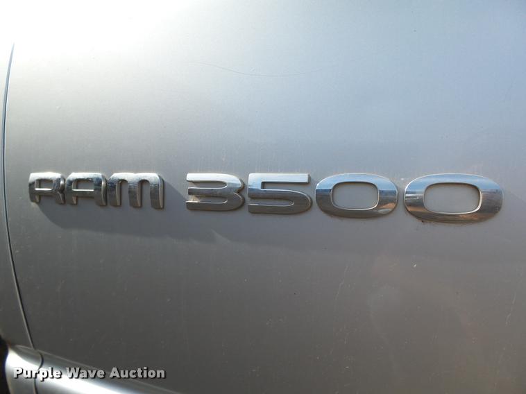 image for item DB4581 2005 Dodge Ram 3500 Quad Cab pickup truck