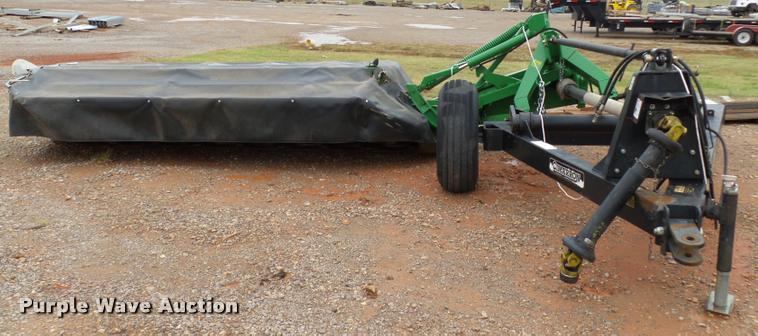image for item DB4583 John Deere 285 disc mower with Cimarron caddy